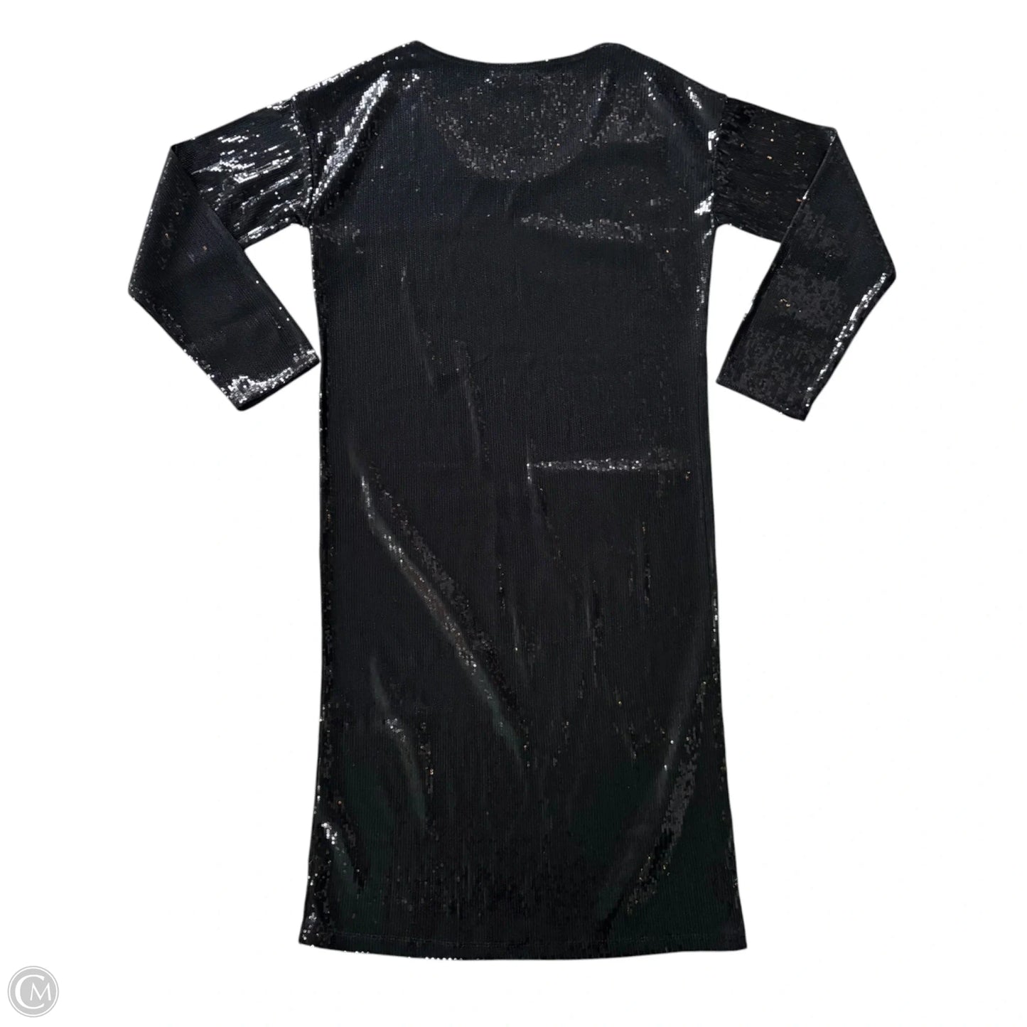 Dress Party Midi By Anthropologie In Black, Size: M