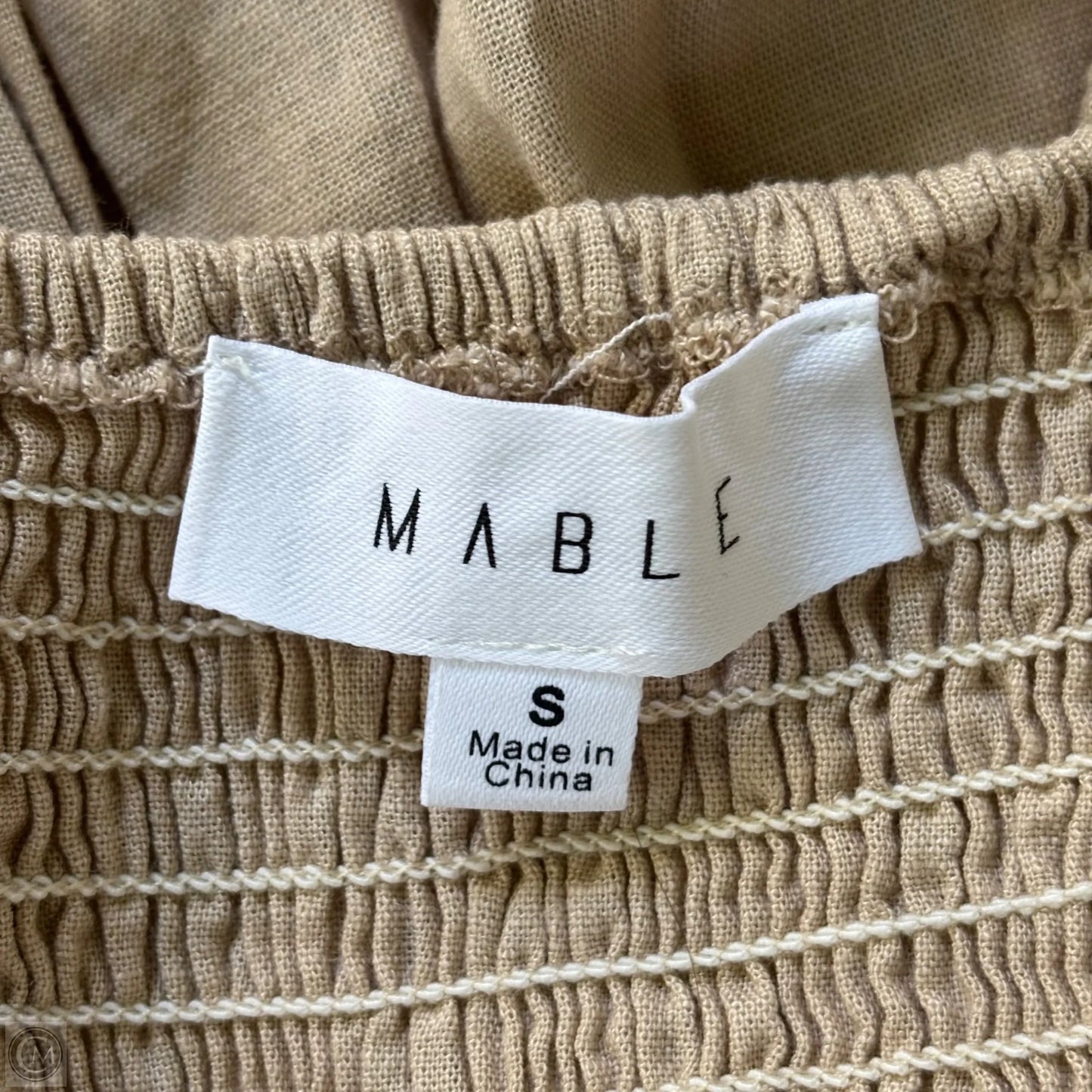 Dress Casual Short By Mable In Tan, Size: S