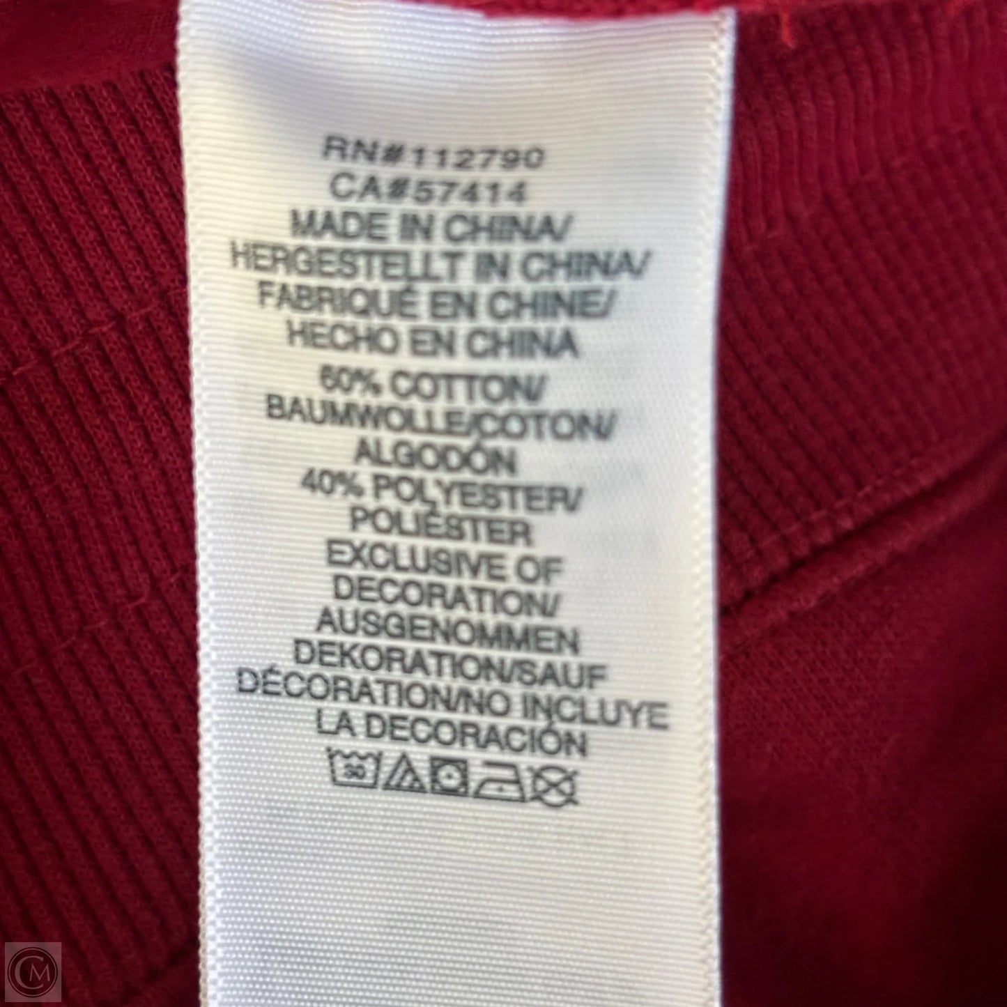 Pants Joggers By True Religion In Red, Size: M