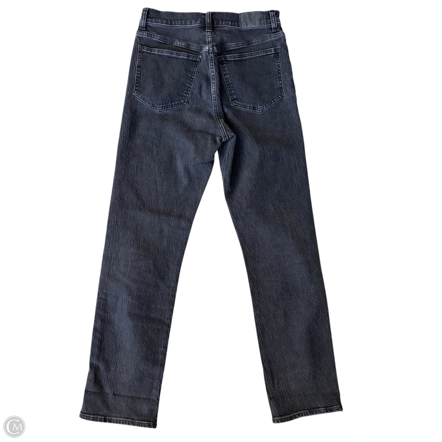 Jeans Straight By Madewell In Black, Size: 4