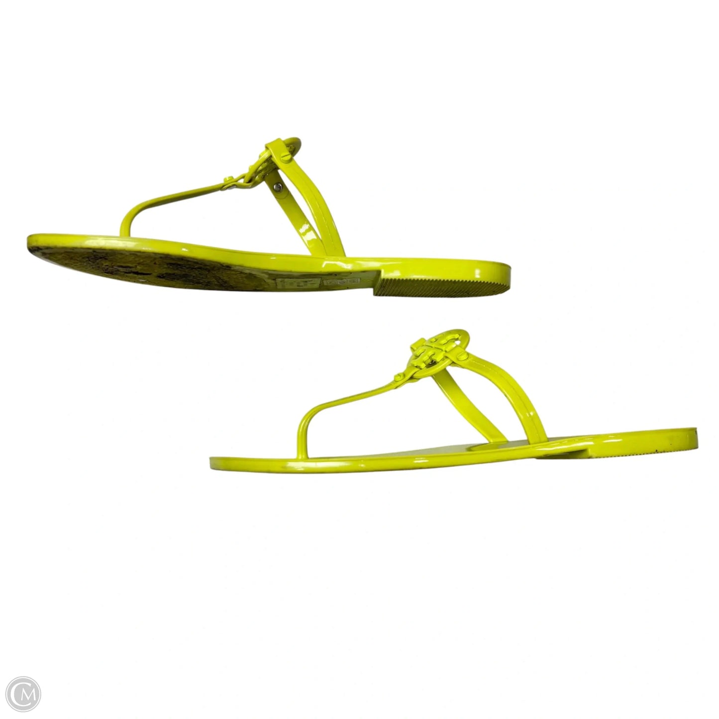 Sandals Designer By Tory Burch In Green, Size: 8