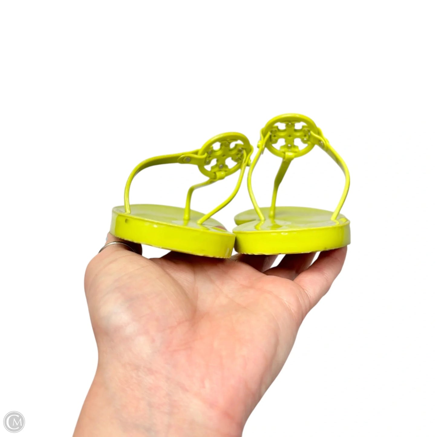 Sandals Designer By Tory Burch In Green, Size: 8
