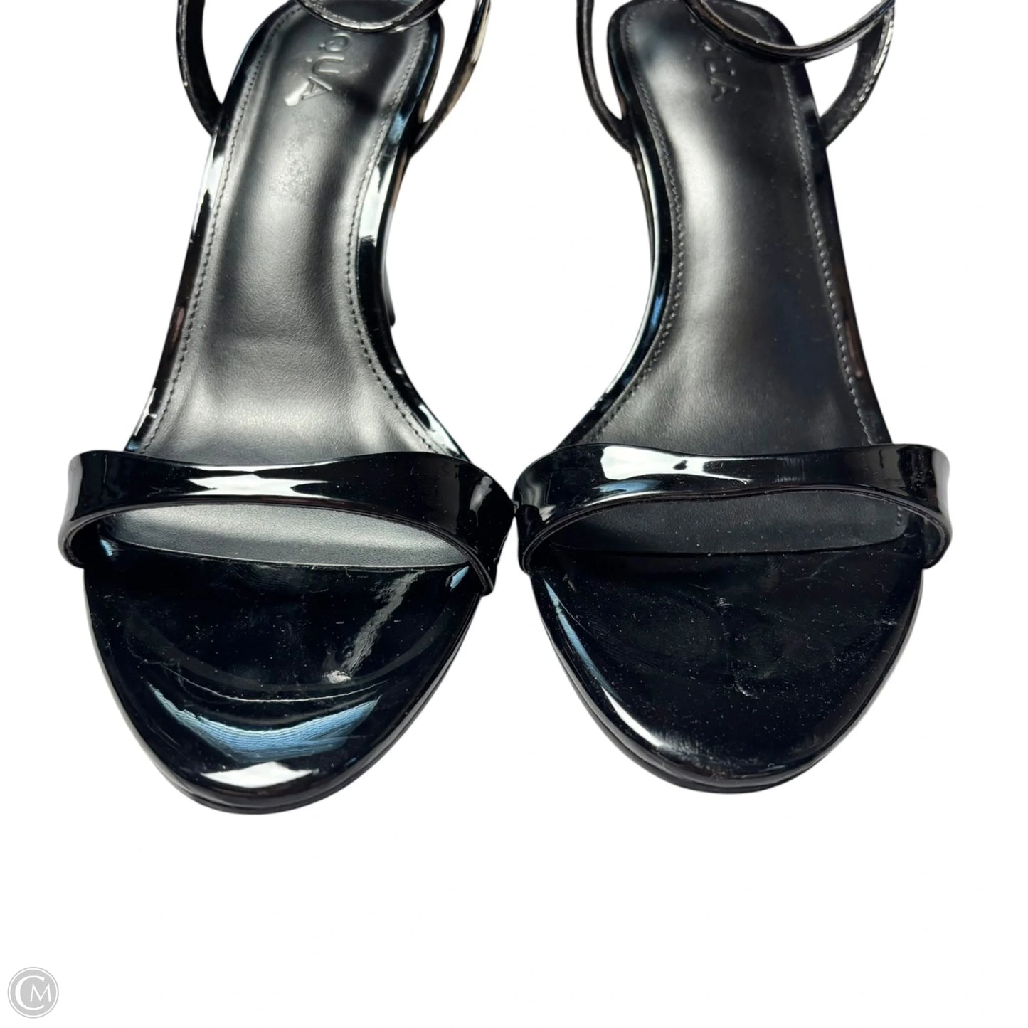 Shoes Heels Kitten By Aqua In Black, Size: 9.5