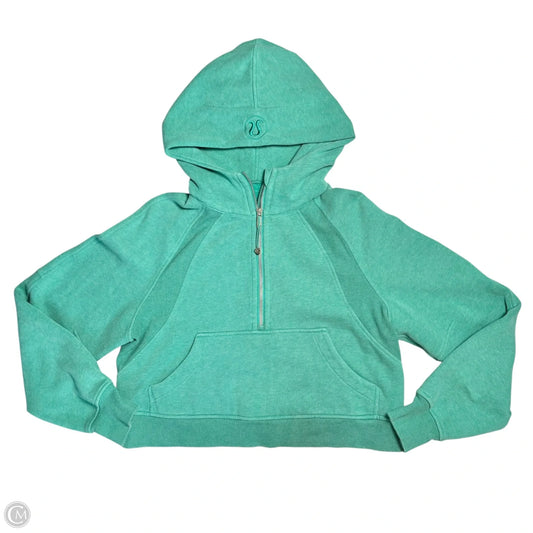 Sweatshirt Hoodie By Lululemon In Green, Size: Xs/S
