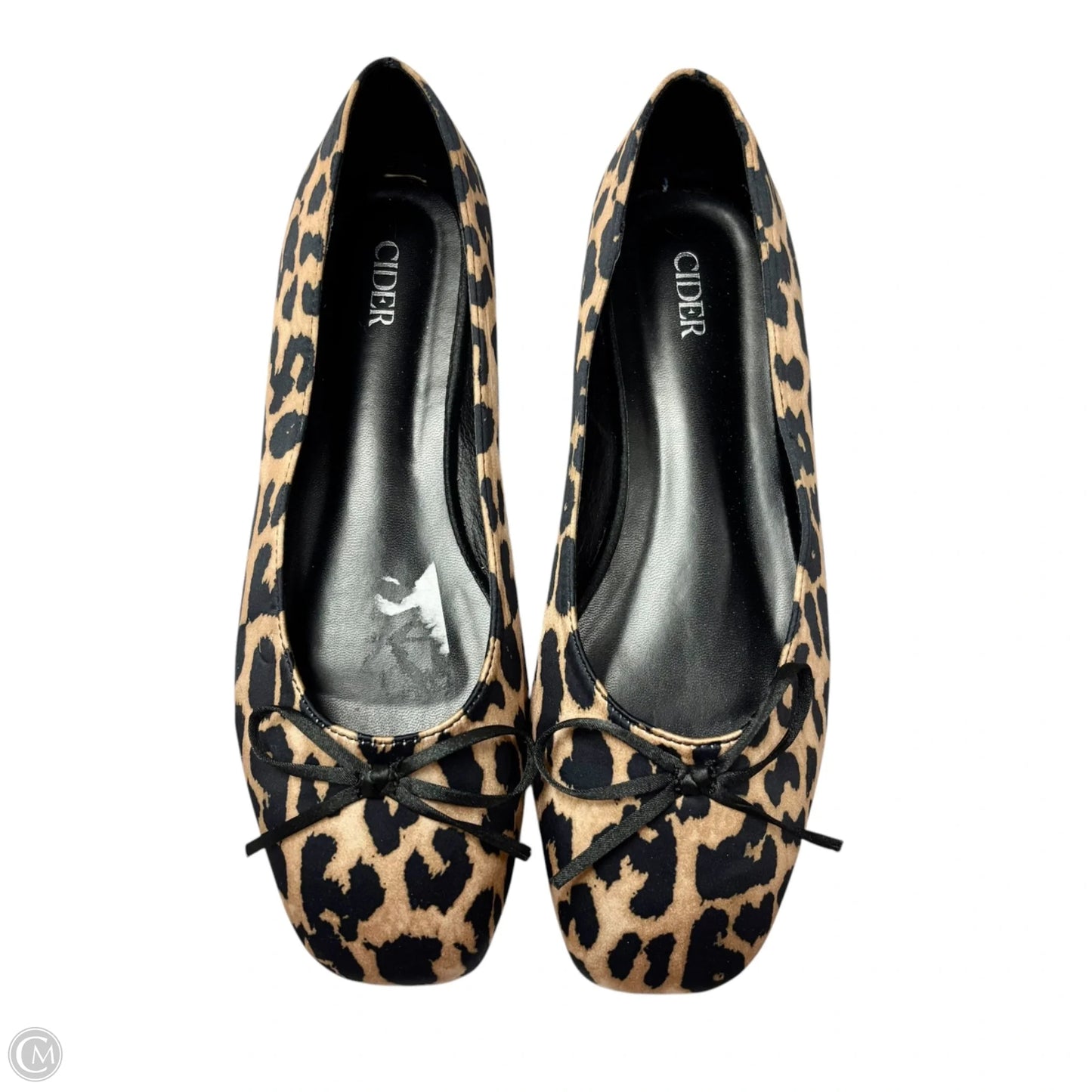 Shoes Flats By Cider In Animal Print, Size: 9.5