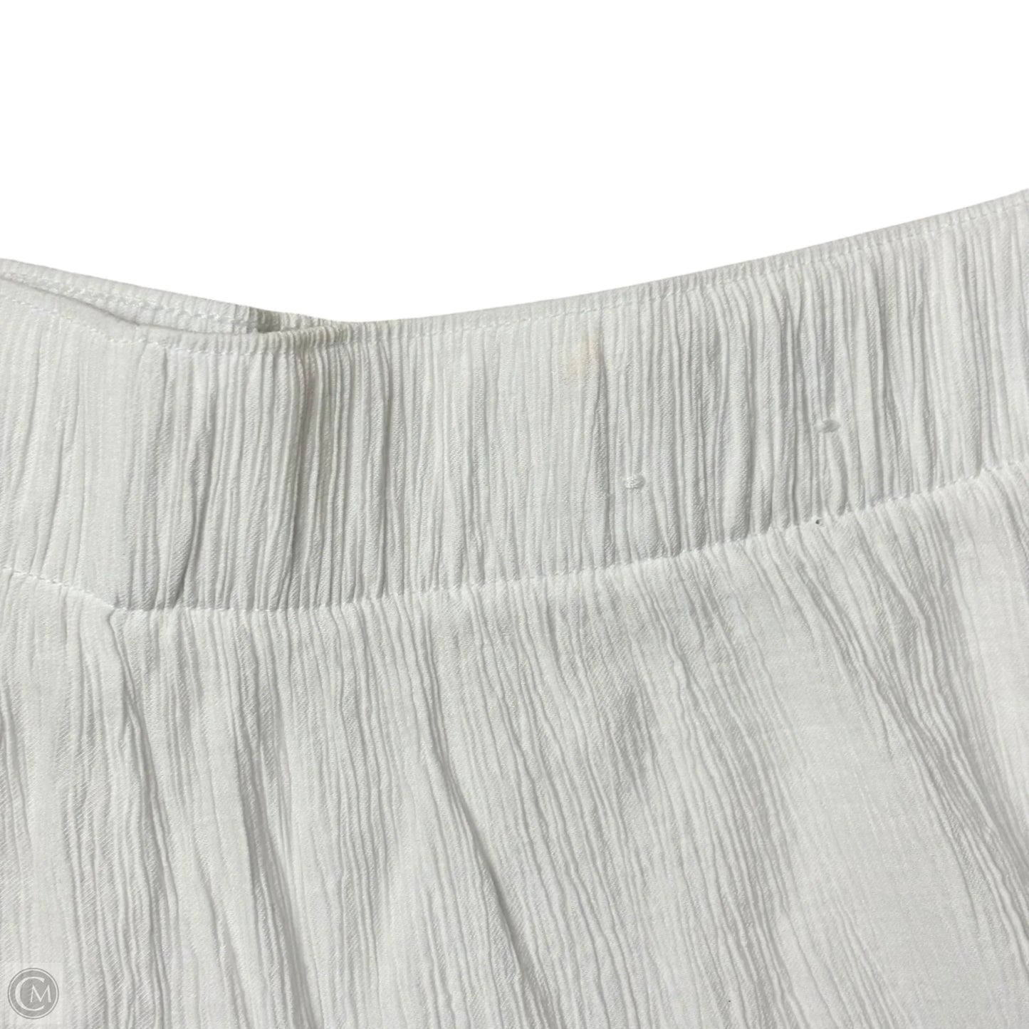 Shorts By Abercrombie And Fitch In White, Size: L