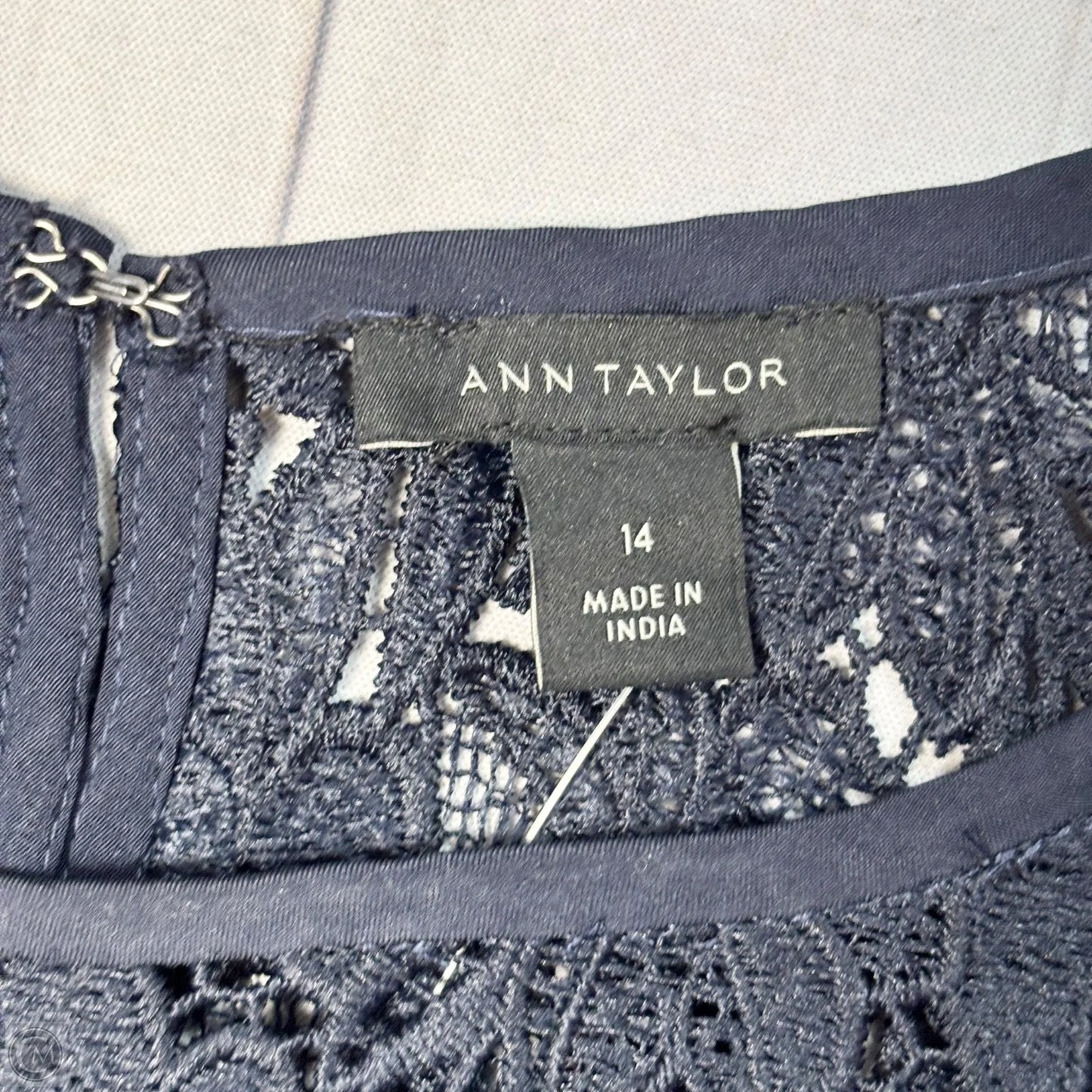 Dress Party Short By Ann Taylor In Blue, Size: 14