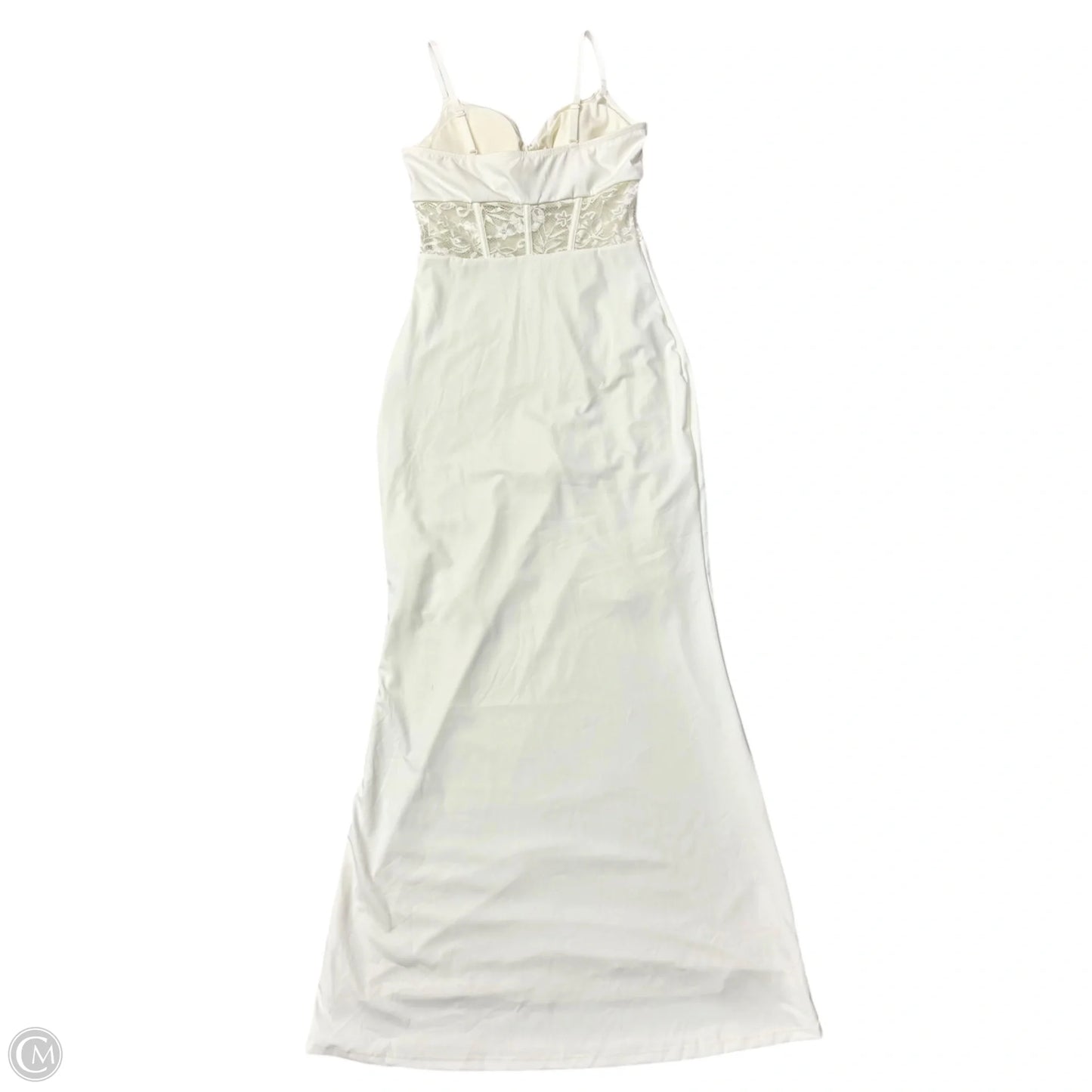 Dress Party Long By Popilush In Cream, Size: M