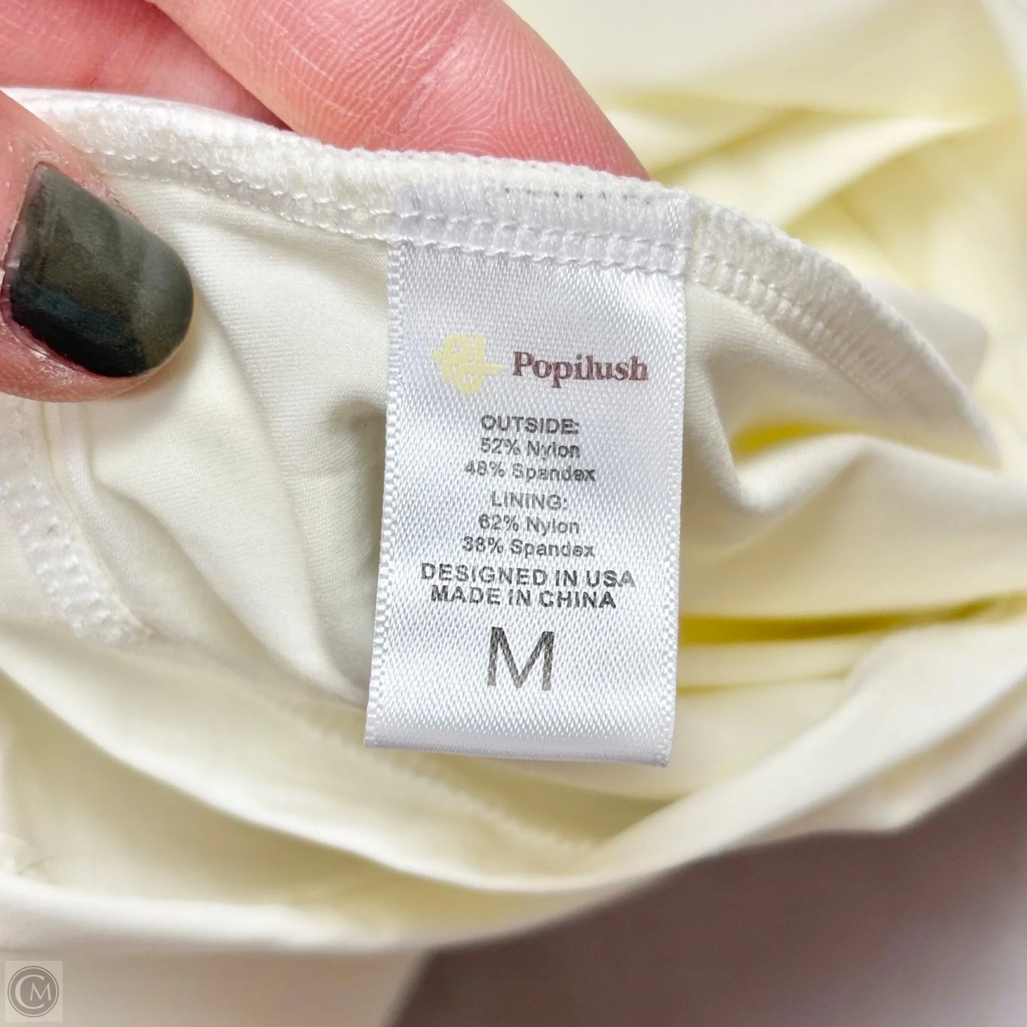 Dress Party Long By Popilush In Cream, Size: M