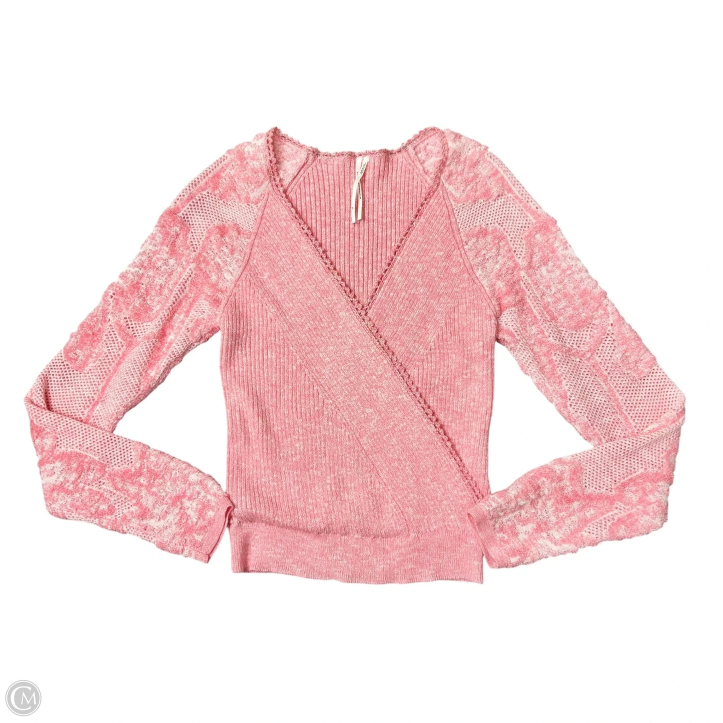 Sweater By Anthropologie In Pink, Size: Xs