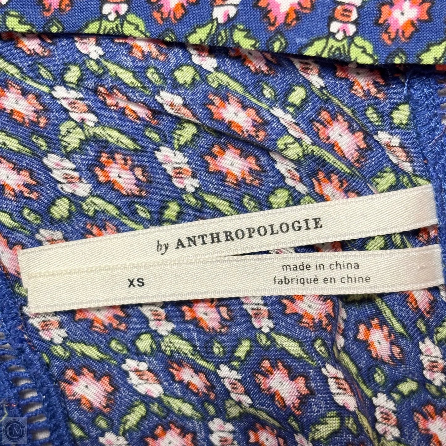 Jumpsuit By Anthropologie In Blue Denim, Size: Xs