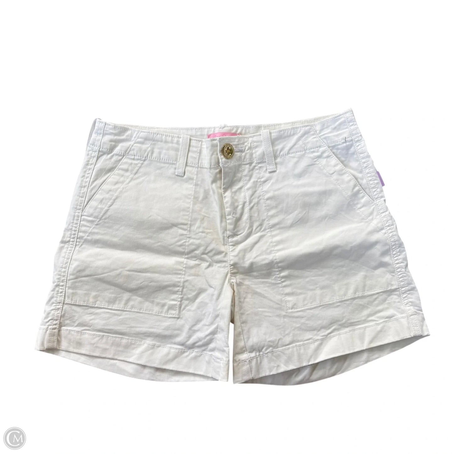 Shorts Designer By Lilly Pulitzer In White, Size: 0