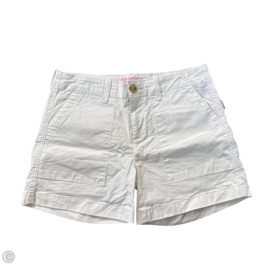Shorts Designer By Lilly Pulitzer In White, Size: 0