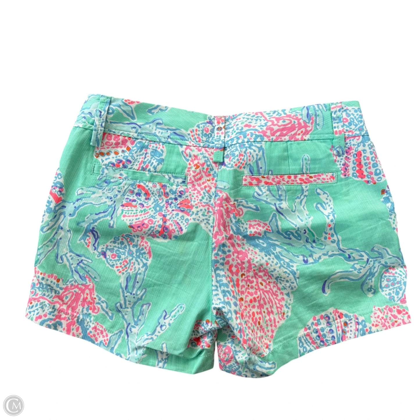 Shorts Designer By Lilly Pulitzer In Green, Size: 2