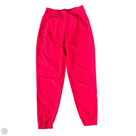 Athletic Pants By Lululemon In Red, Size: S