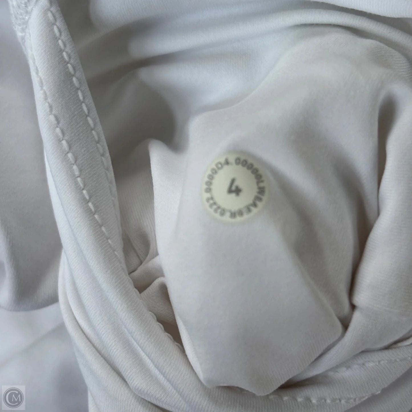 Athletic Skort By Lululemon In White, Size: S