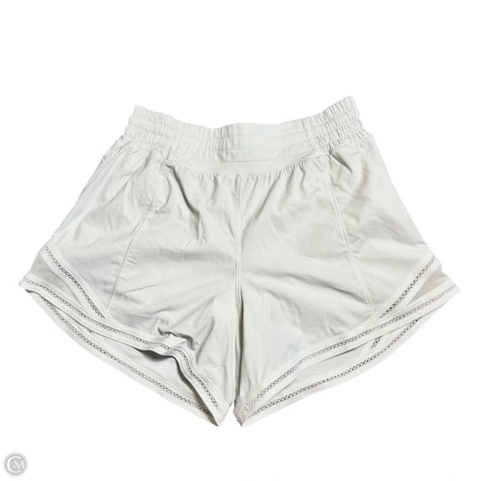 Athletic Shorts By Lululemon In White, Size: S