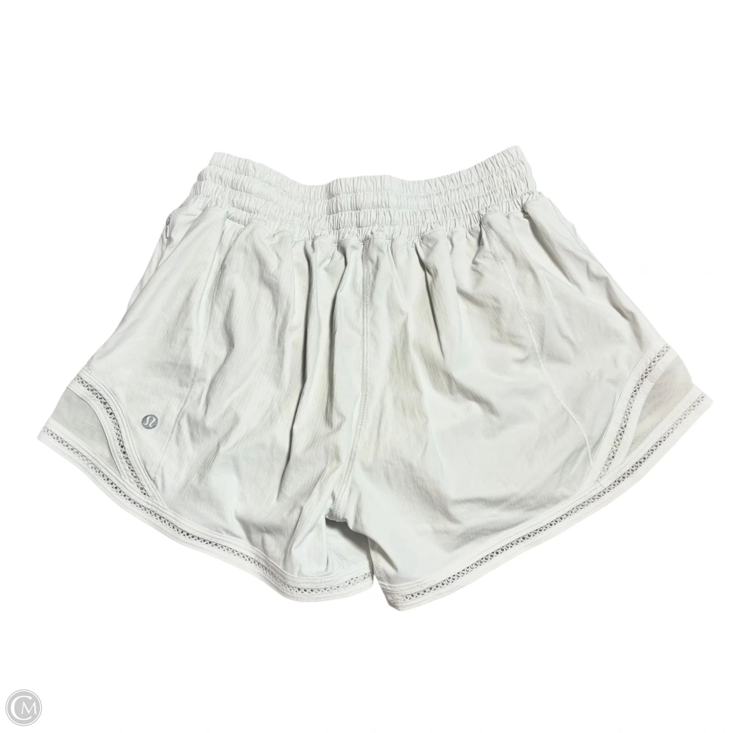 Athletic Shorts By Lululemon In White, Size: S