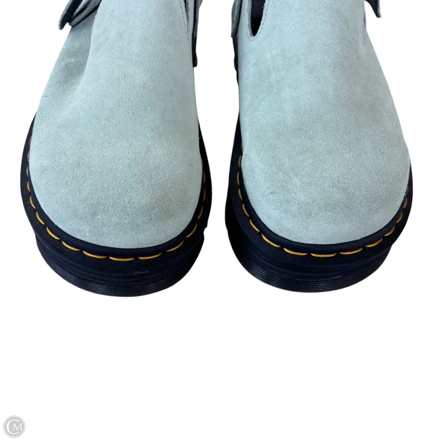 Shoes Flats By Dr Martens In Green, Size: 7