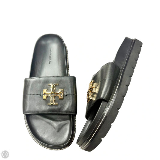 Sandals Designer By Tory Burch In Black, Size: 9