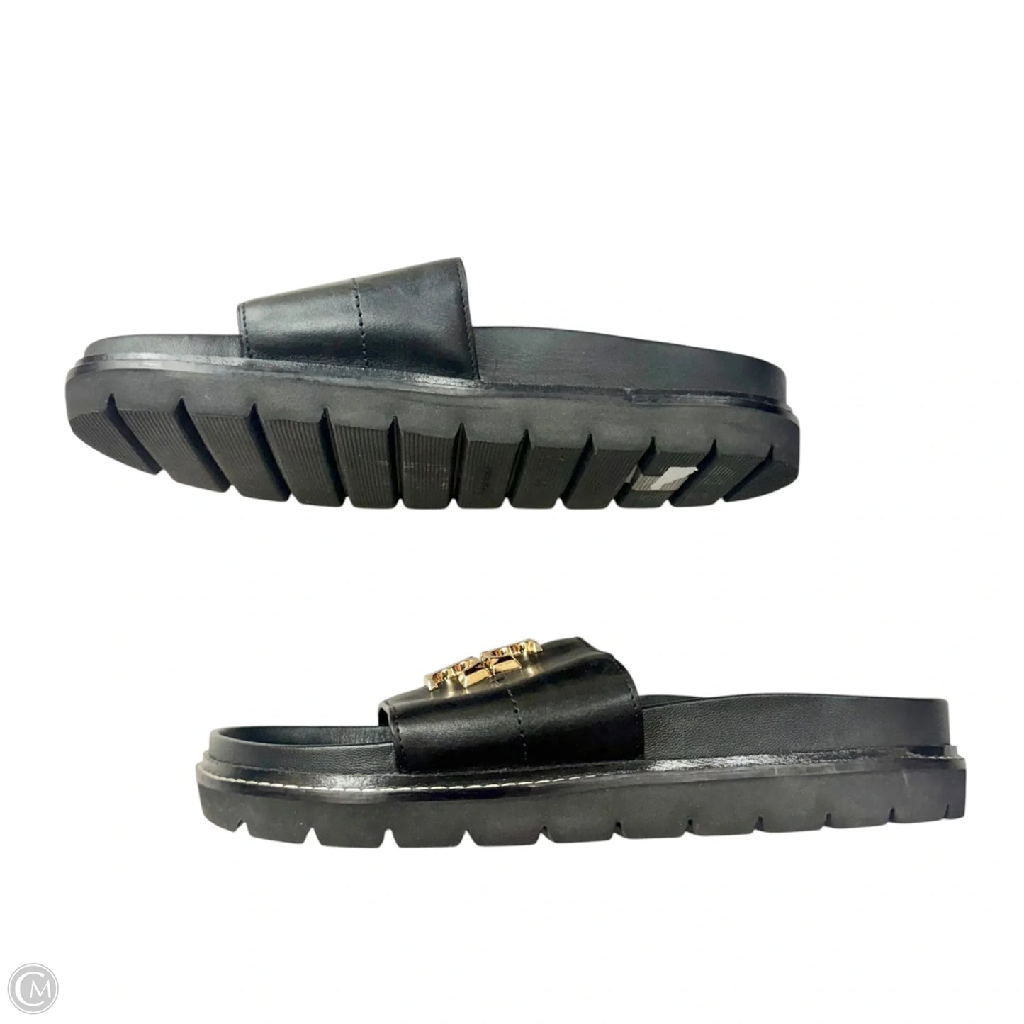 Sandals Designer By Tory Burch In Black, Size: 9