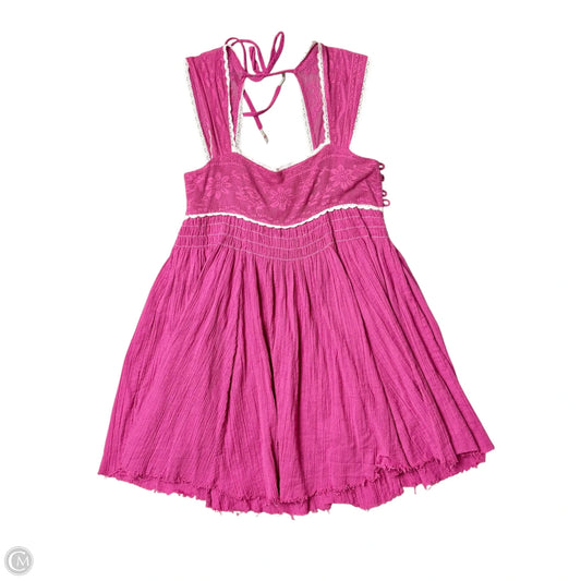 Dress Casual Short By Free People In Pink, Size: Xs