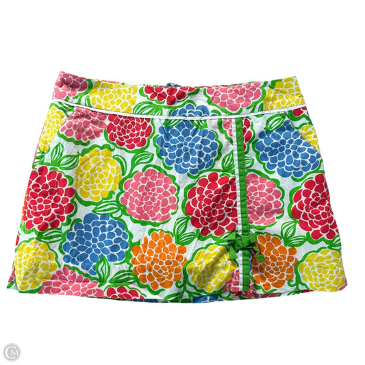 Skort Designer By Lilly Pulitzer In Multi-colored, Size: M