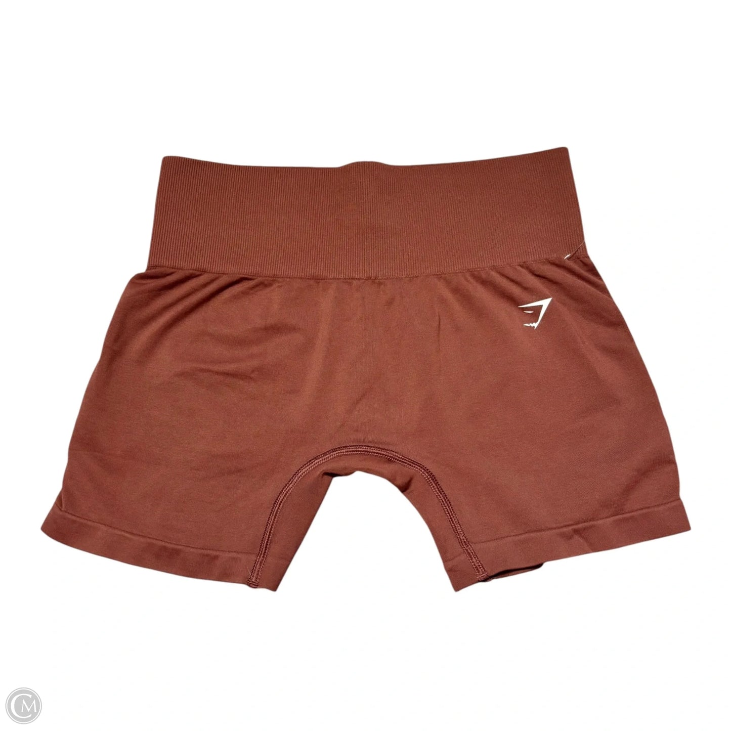 Athletic Shorts By Gym Shark In Brown, Size: M