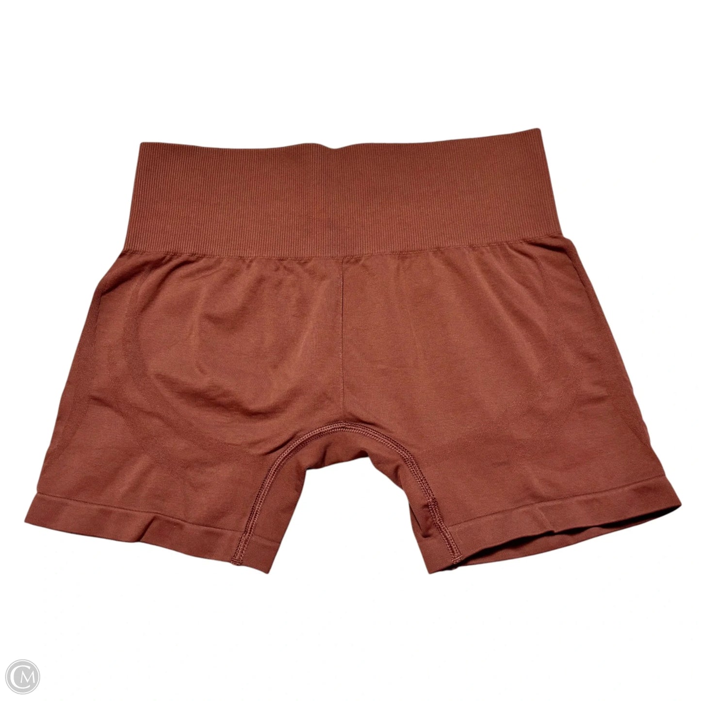 Athletic Shorts By Gym Shark In Brown, Size: M