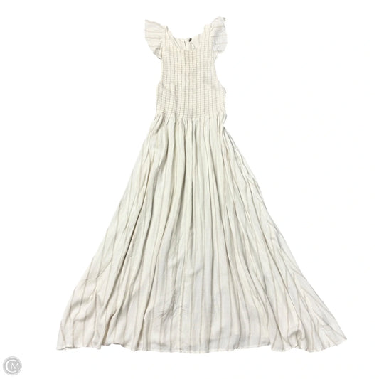 Dress Casual Maxi By Free People In Cream & Tan, Size: Xs