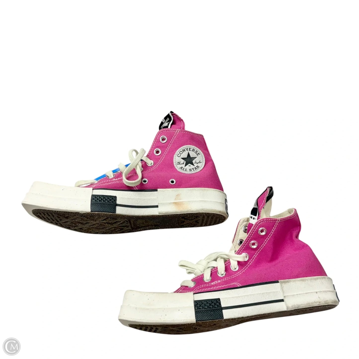Shoes Sneakers By Converse x Rick Owens In Pink & White, Size: 8