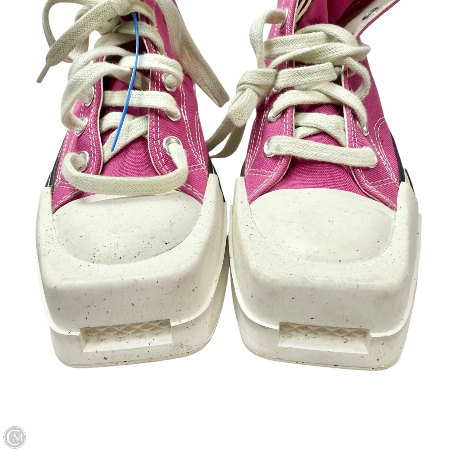 Shoes Sneakers By Converse x Rick Owens In Pink & White, Size: 8
