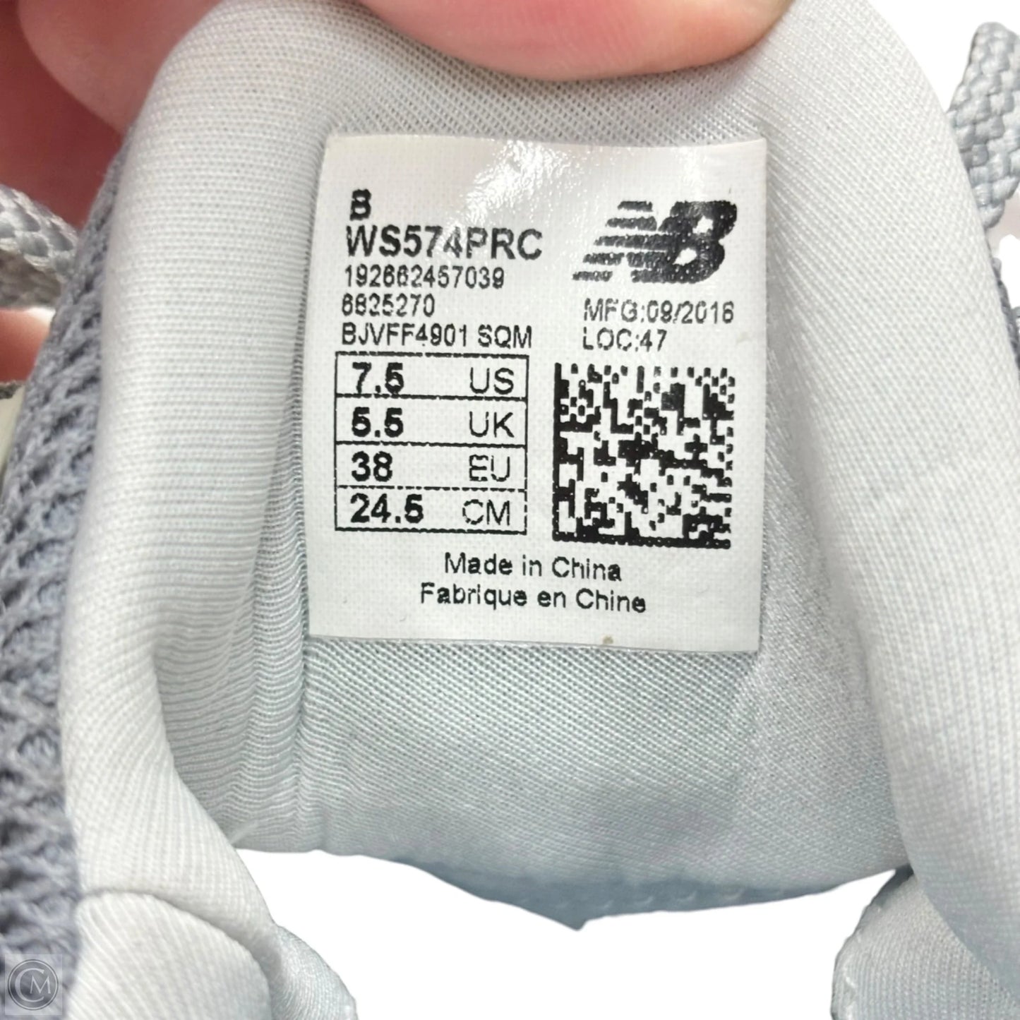 Shoes Athletic By New Balance In Grey, Size: 7.5