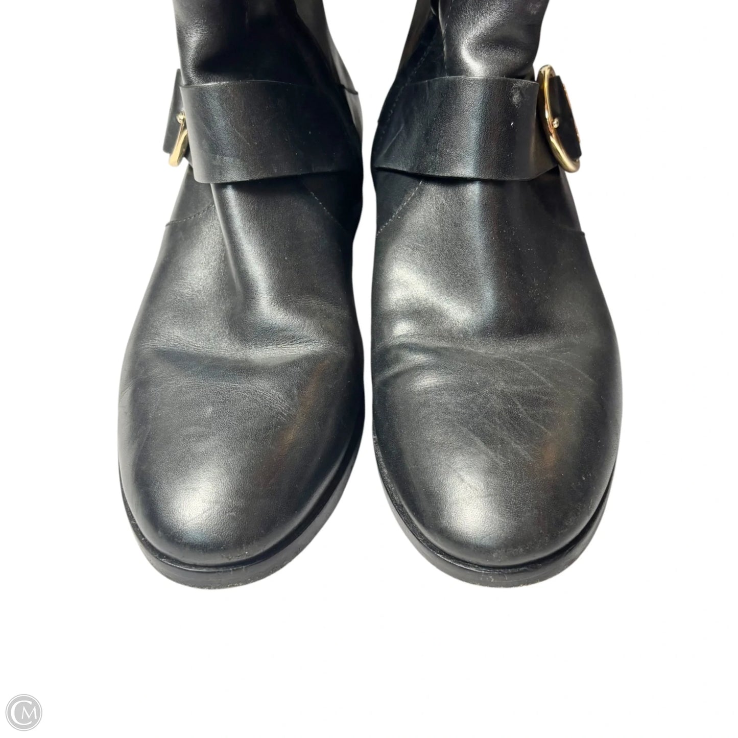 Boots Designer By Tory Burch In Black, Size: 10