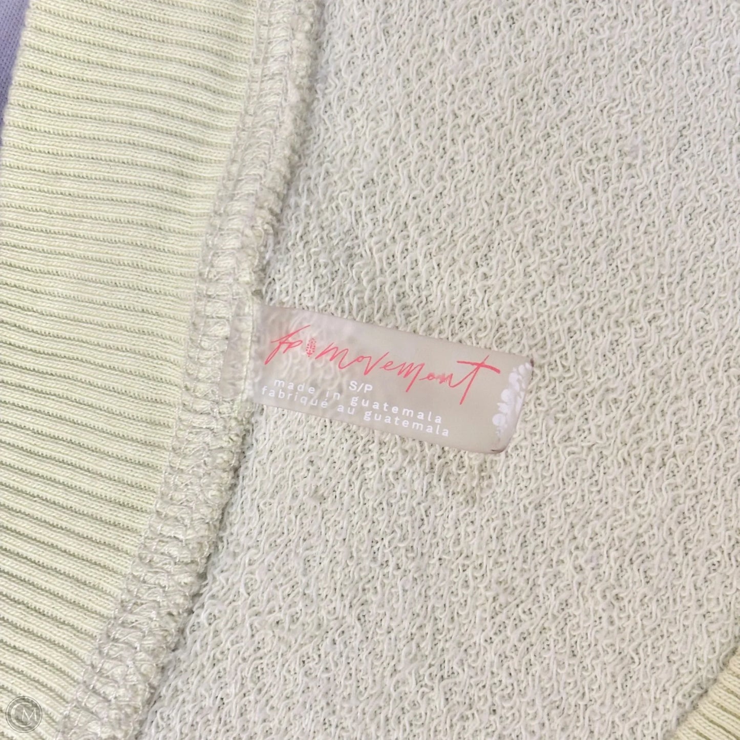 Sweatshirt Crewneck By Free People In Yellow, Size: S