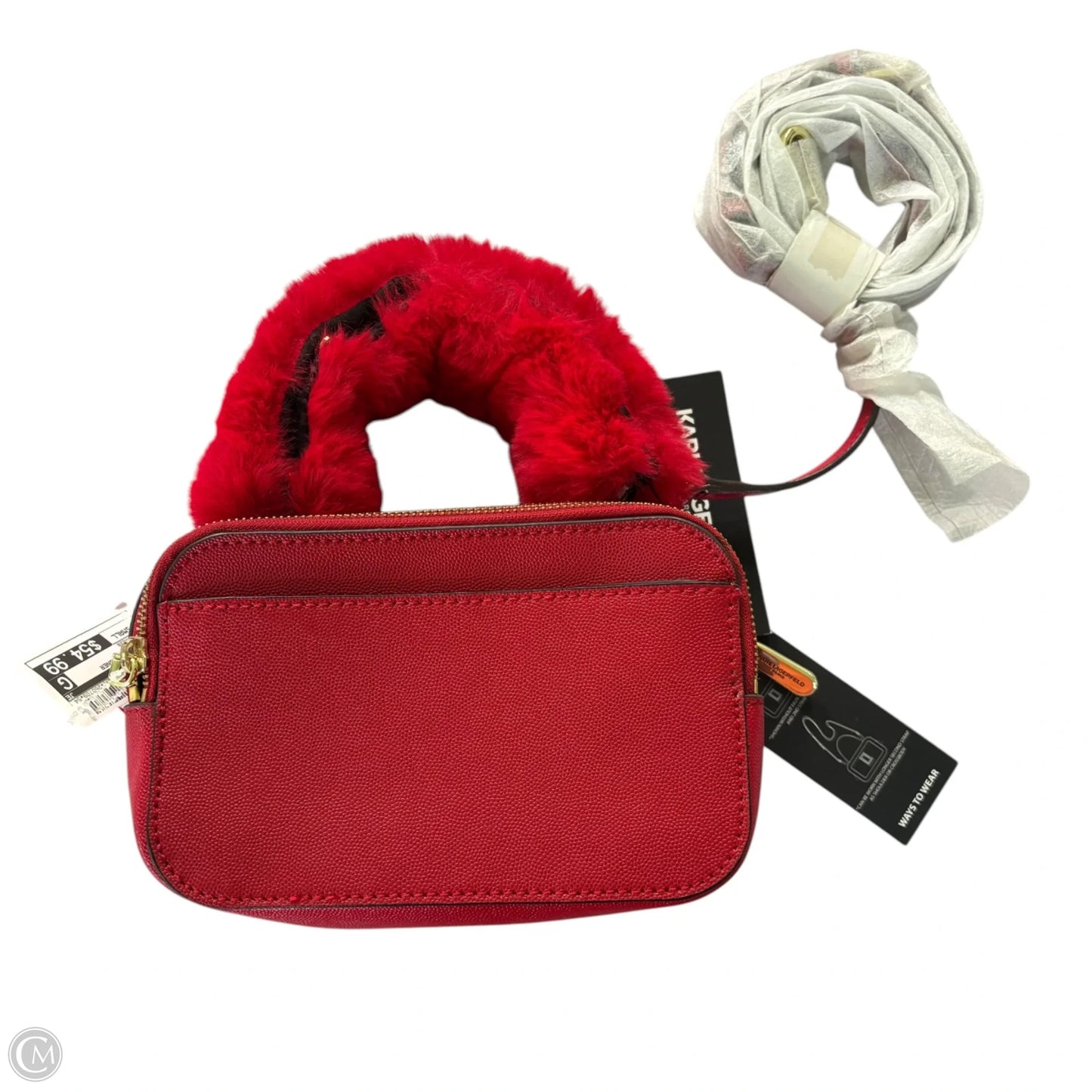 Crossbody Designer By Karl Lagerfeld, Size: Small