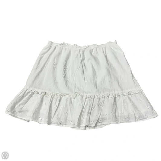 Skirt Mini & Short By J. Crew In White, Size: L