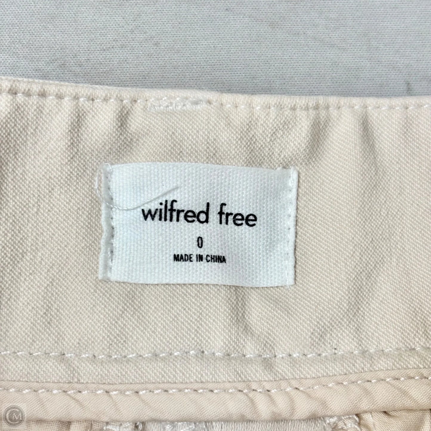 Pants Wide Leg By Wilfred In Cream, Size: 0