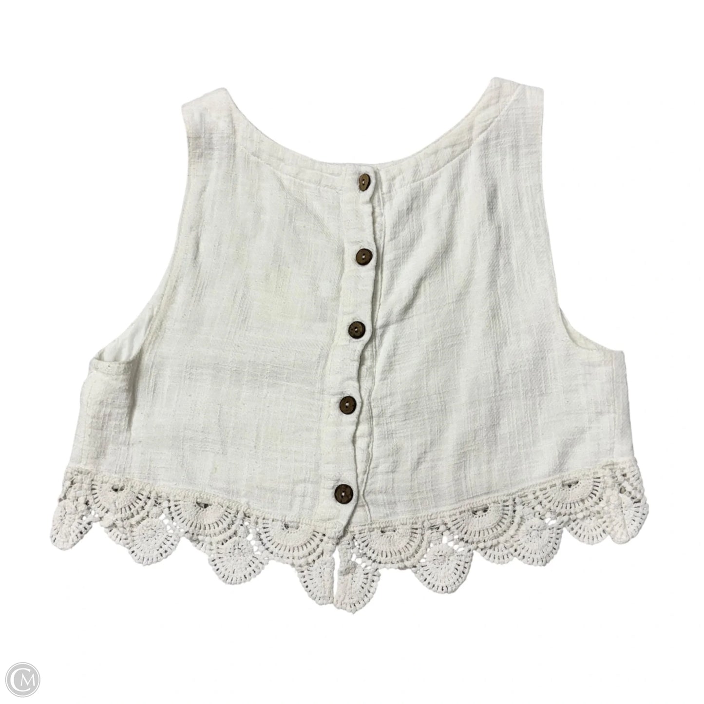 Tank Top By Free People In Cream, Size: Xs