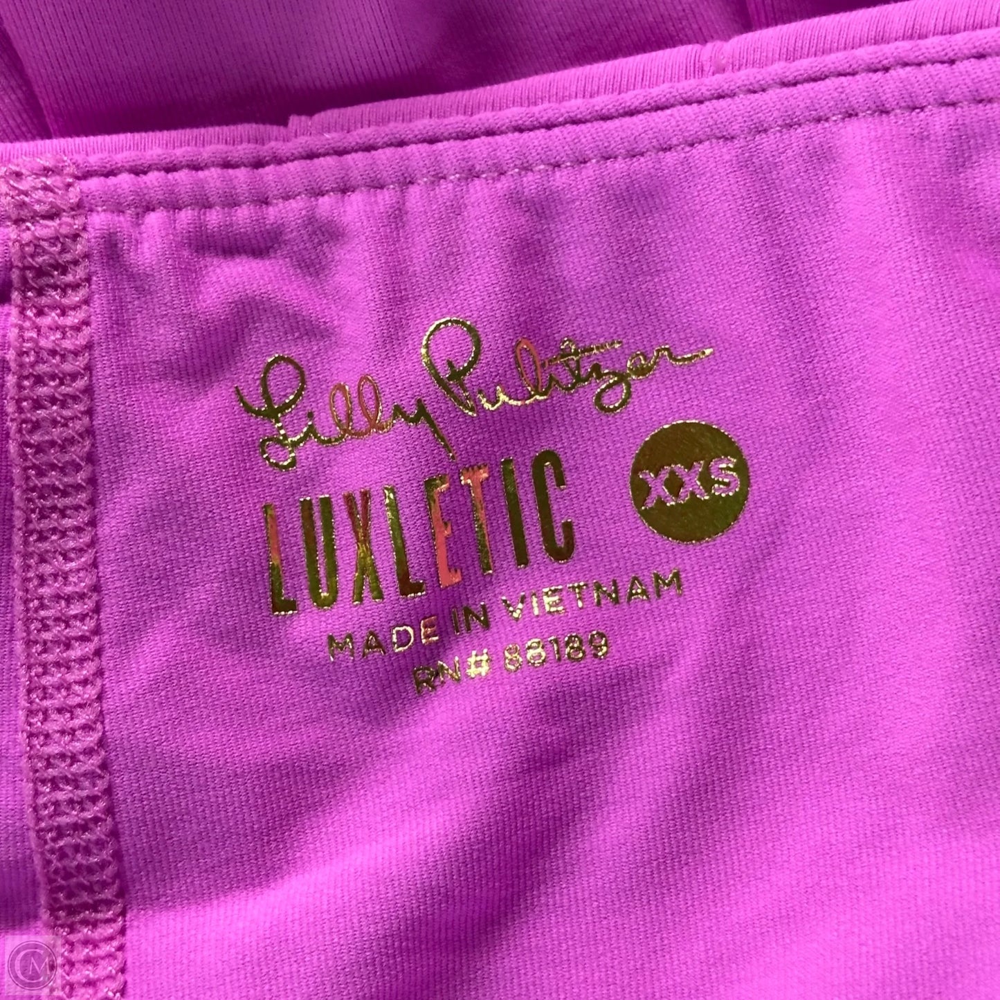 Skort Designer By Lilly Pulitzer In Purple, Size: Xxs