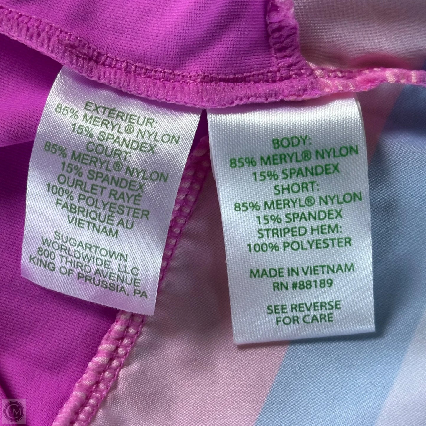 Skort Designer By Lilly Pulitzer In Purple, Size: Xxs