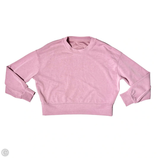 Sweatshirt Crewneck By Lululemon In Purple, Size: S