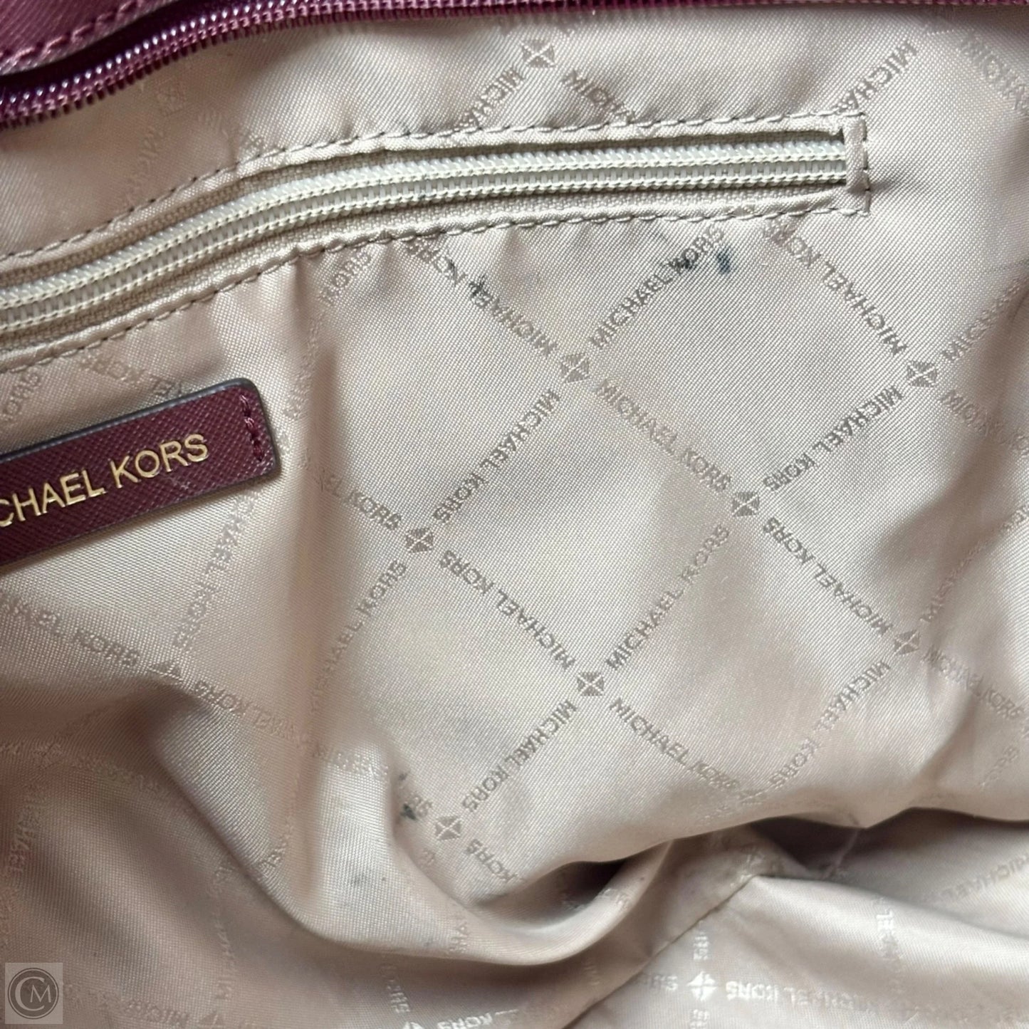 Tote Designer By Michael Kors, Size: Large