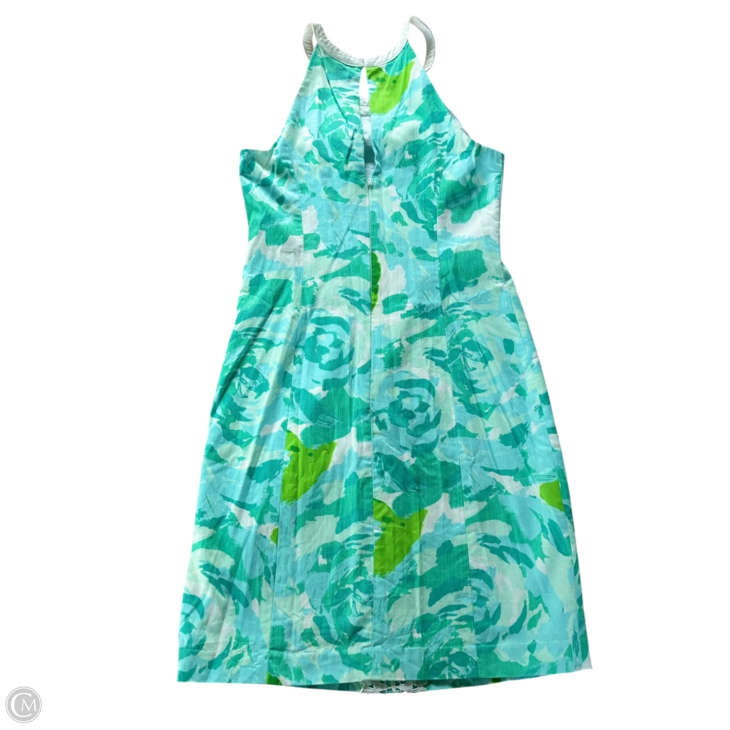 Dress Designer By Lilly Pulitzer In Blue & Green, Size: Xs