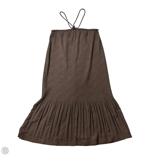 Dress Casual Midi By Jonathan Simkhau In Brown, Size: M