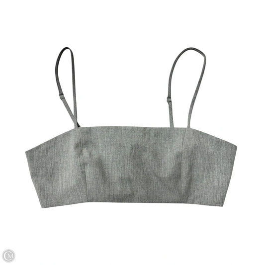 Top Short Sleeve By Staud In Grey, Size: M