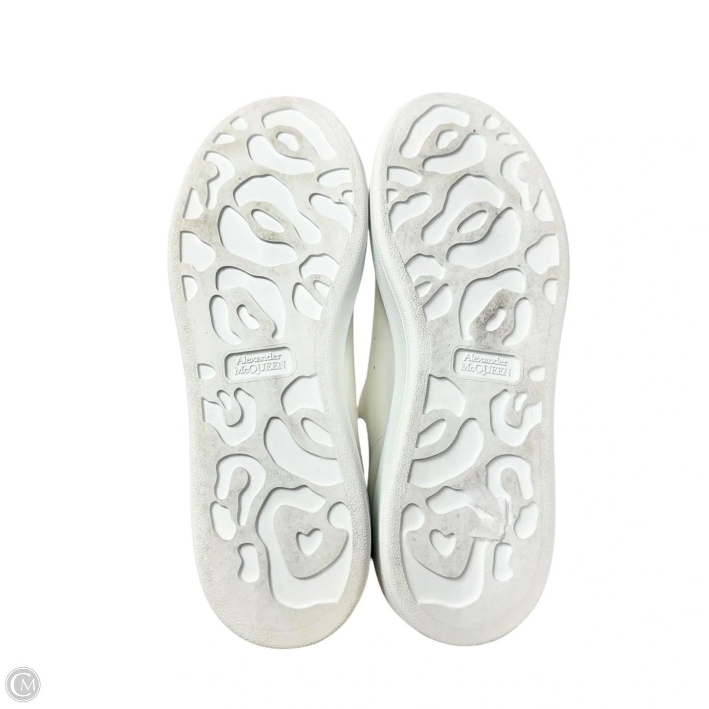 Shoes Luxury Designer By Alexander Mcqueen In White, Size: 10.5