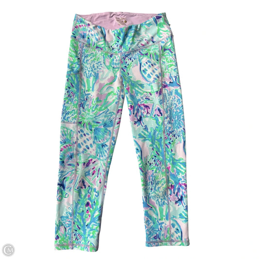Pants Designer By Lilly Pulitzer In Blue & Green, Size: S