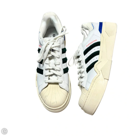 Shoes Athletic By Adidas In White, Size: 11.5