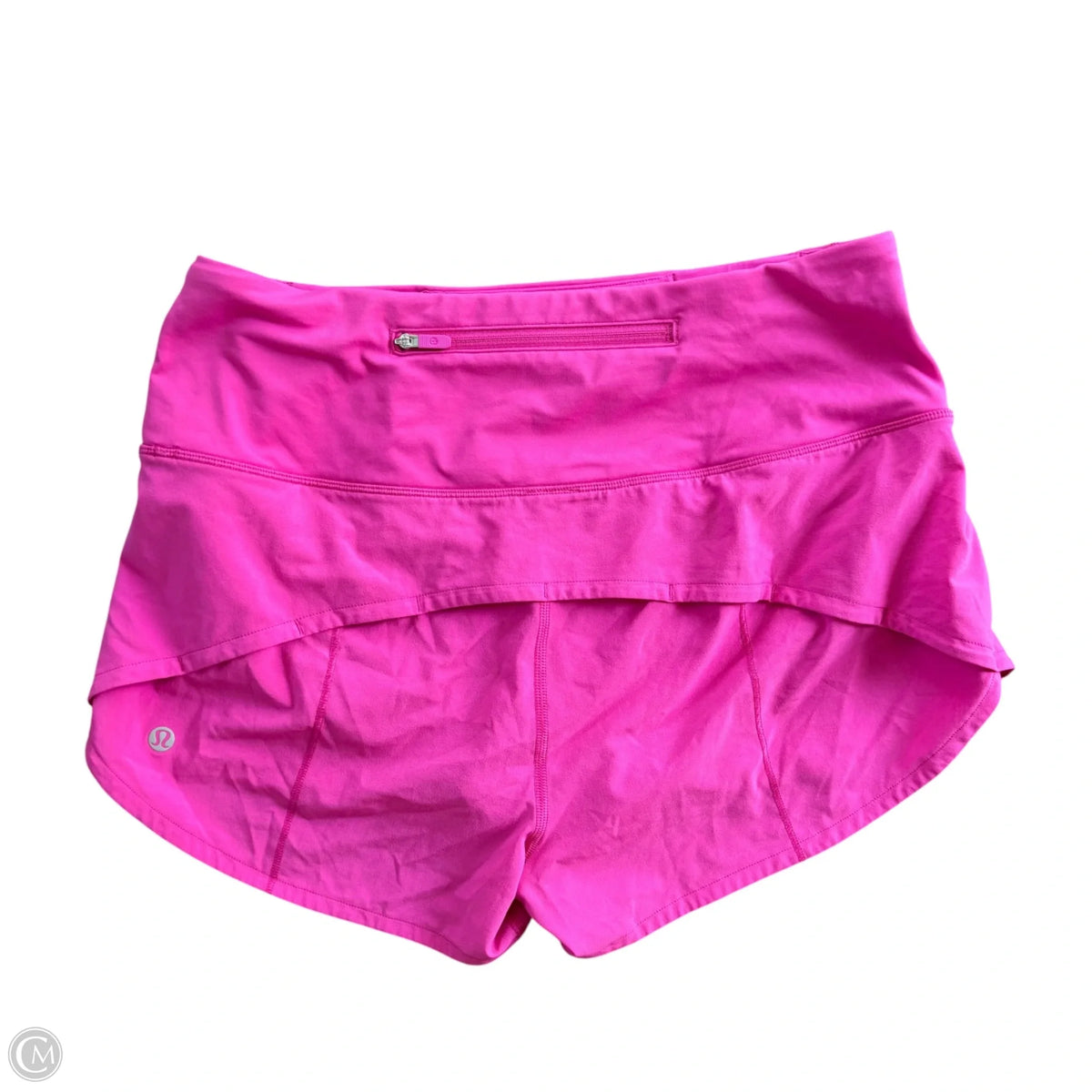 Athletic Shorts By Lululemon In Pink, Size: S